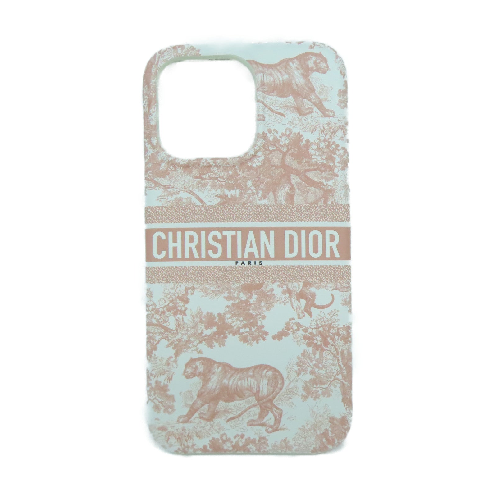 Dior 【激減優惠】塗層帆布iPhone 13 Pro Case手機殼粉紅色
