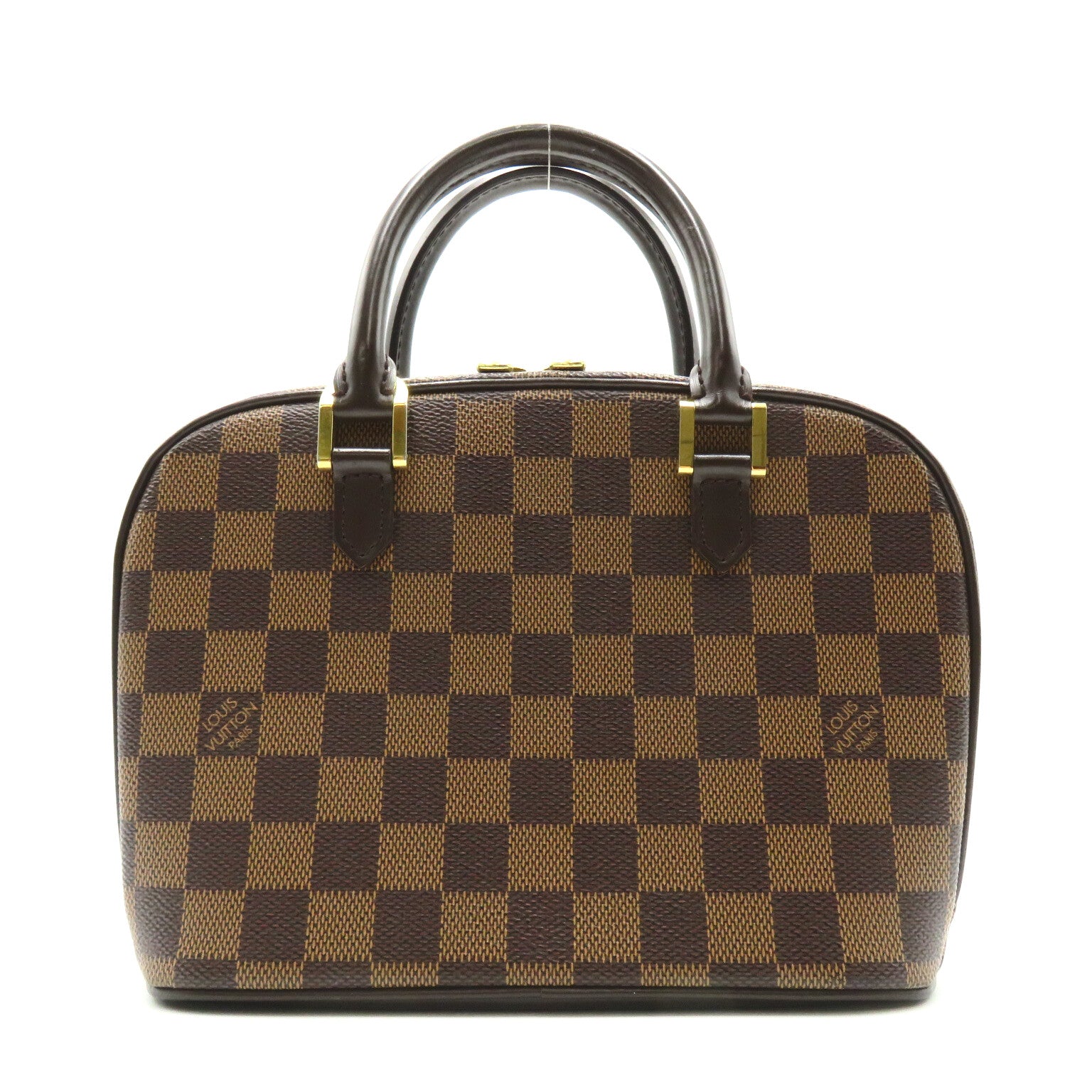 LOUIS VUITTON Damier Sarria Mini金扣手挽袋啡色– Brand Off Hong