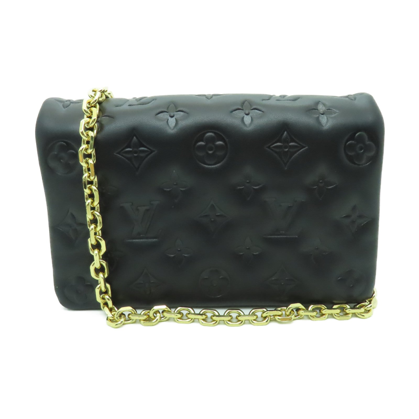 Louis Vuitton Monogram Embossed Pochette Coussin