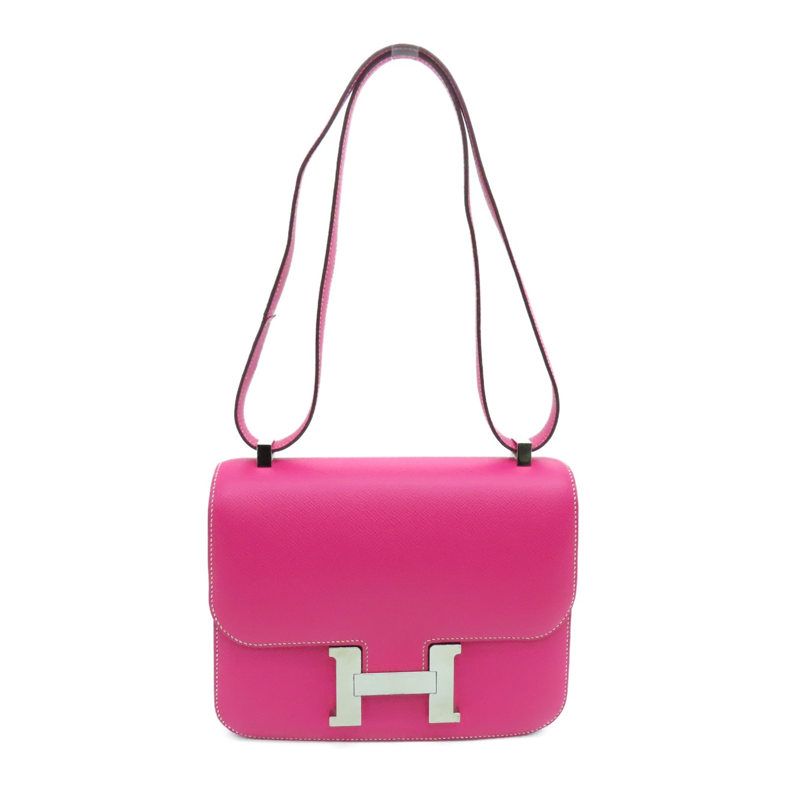 Hermes pink constance on sale bag