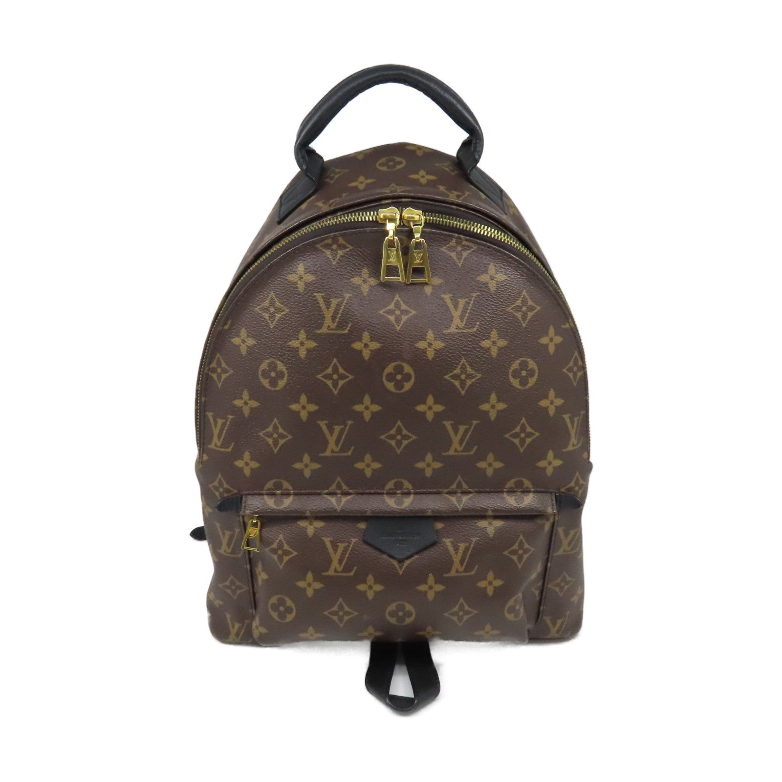 LOUIS VUITTON Monogram Plam Springs PM Backpack Brown with Gold Buckle –  Brand Off Hong Kong Online Store