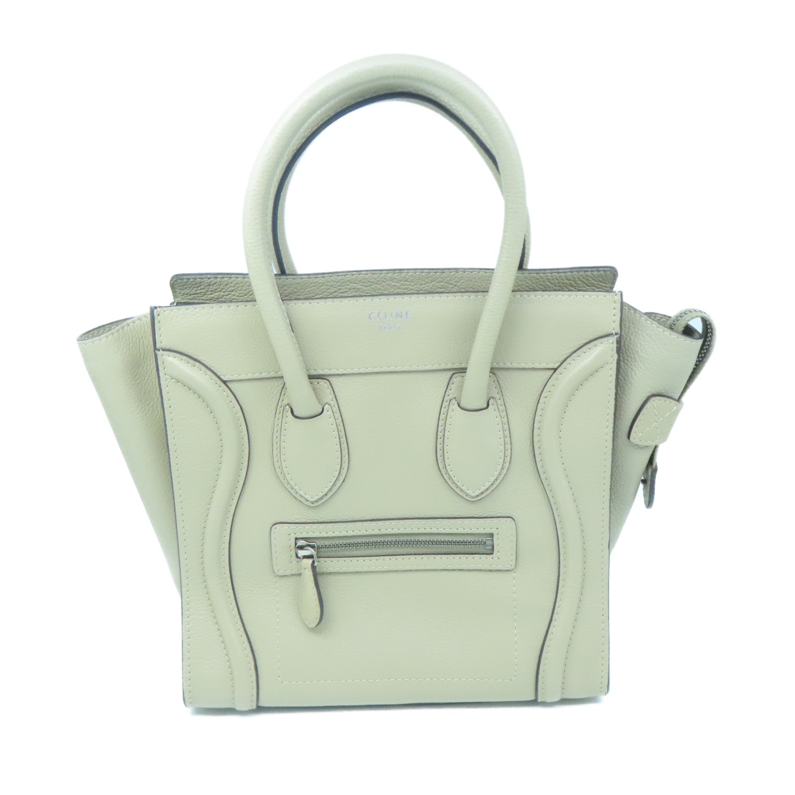 Celine micro outlet luggage grey