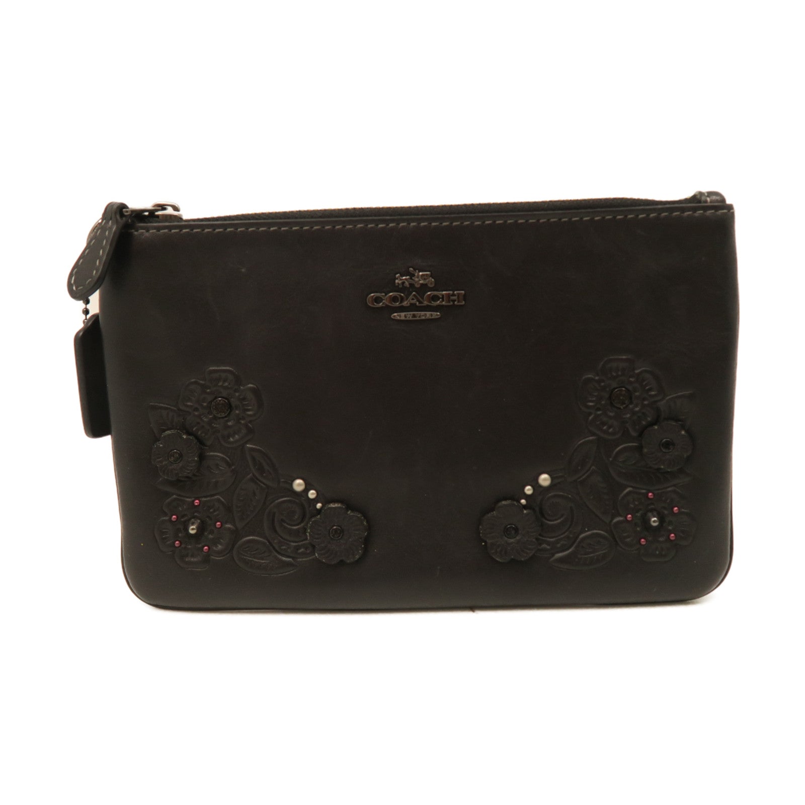 Coach sales black clutch