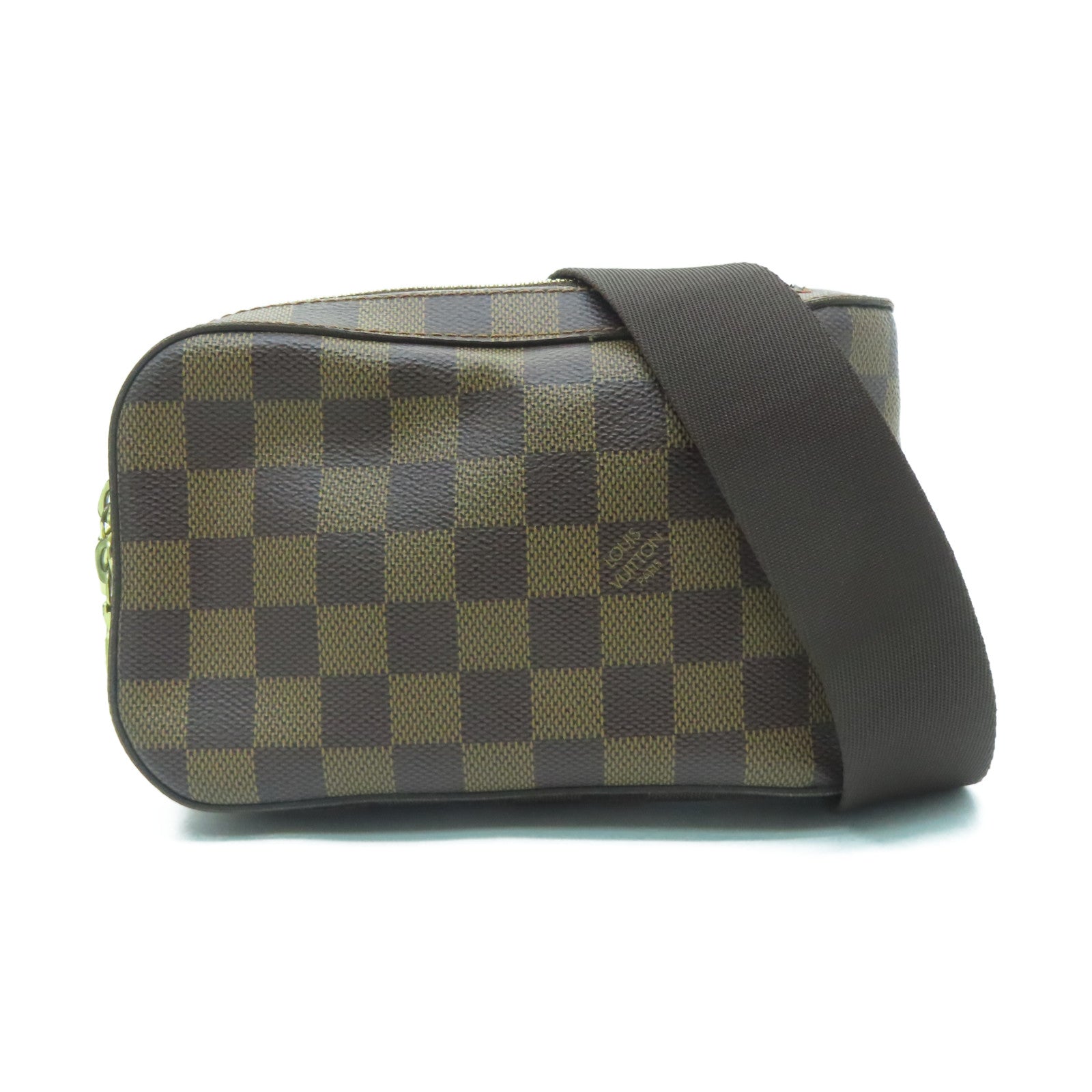 LOUIS VUITTON Damier Geronimo's bum-bag gold buckle belt bag brown – Brand  Off Hong Kong Online Store