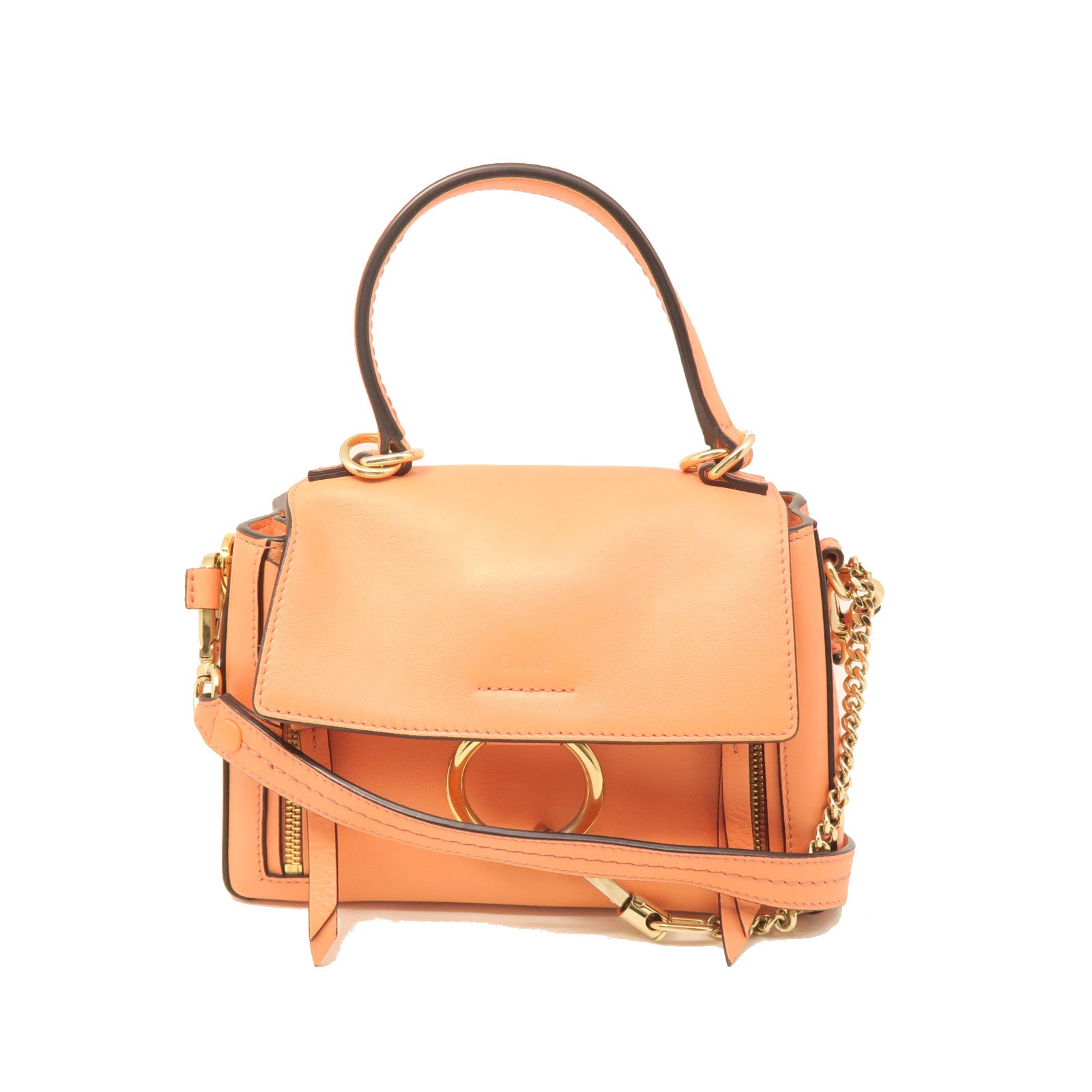 Chloe bag orange deals