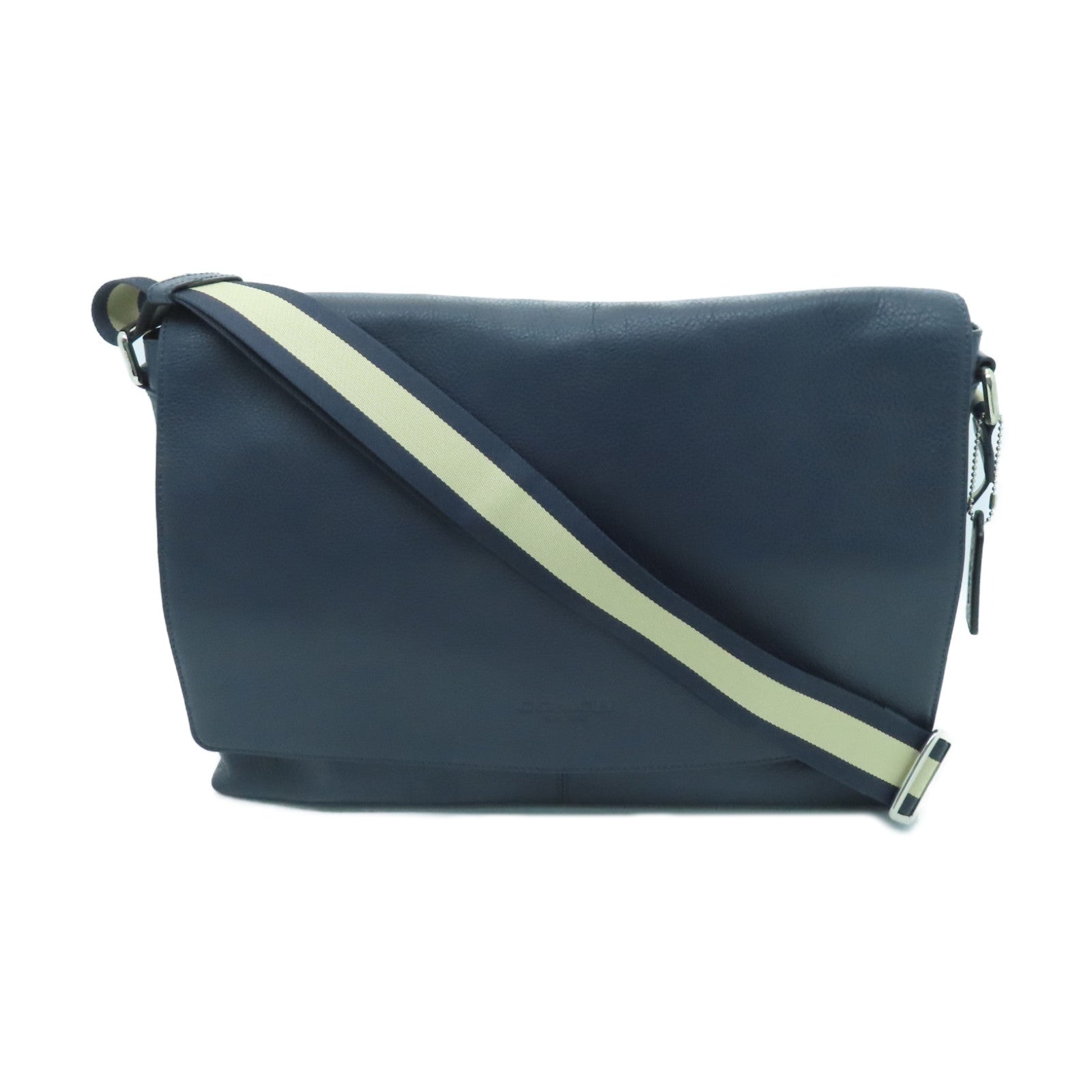 Coach blue 2025 messenger bag