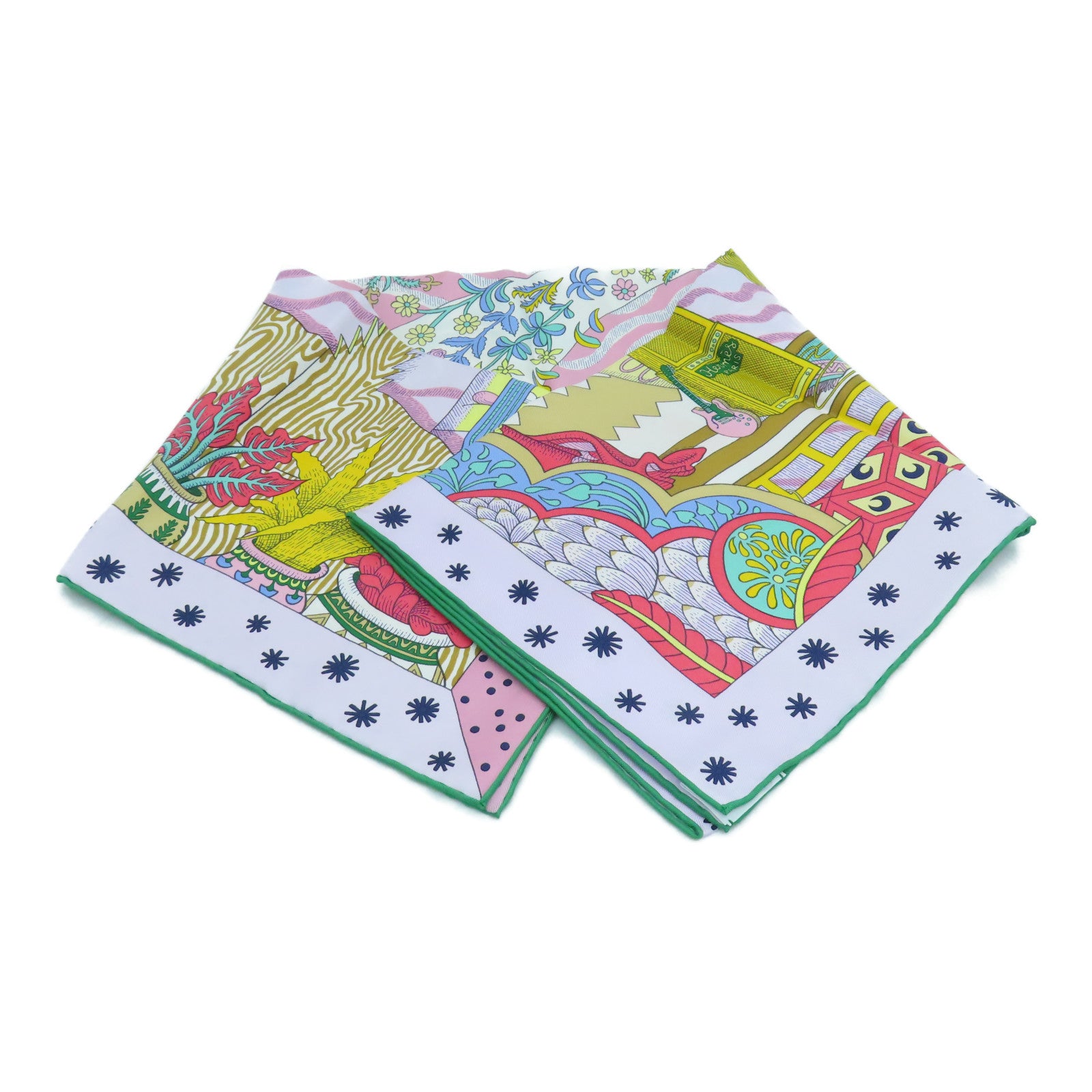 Hermes hot sale green scarf