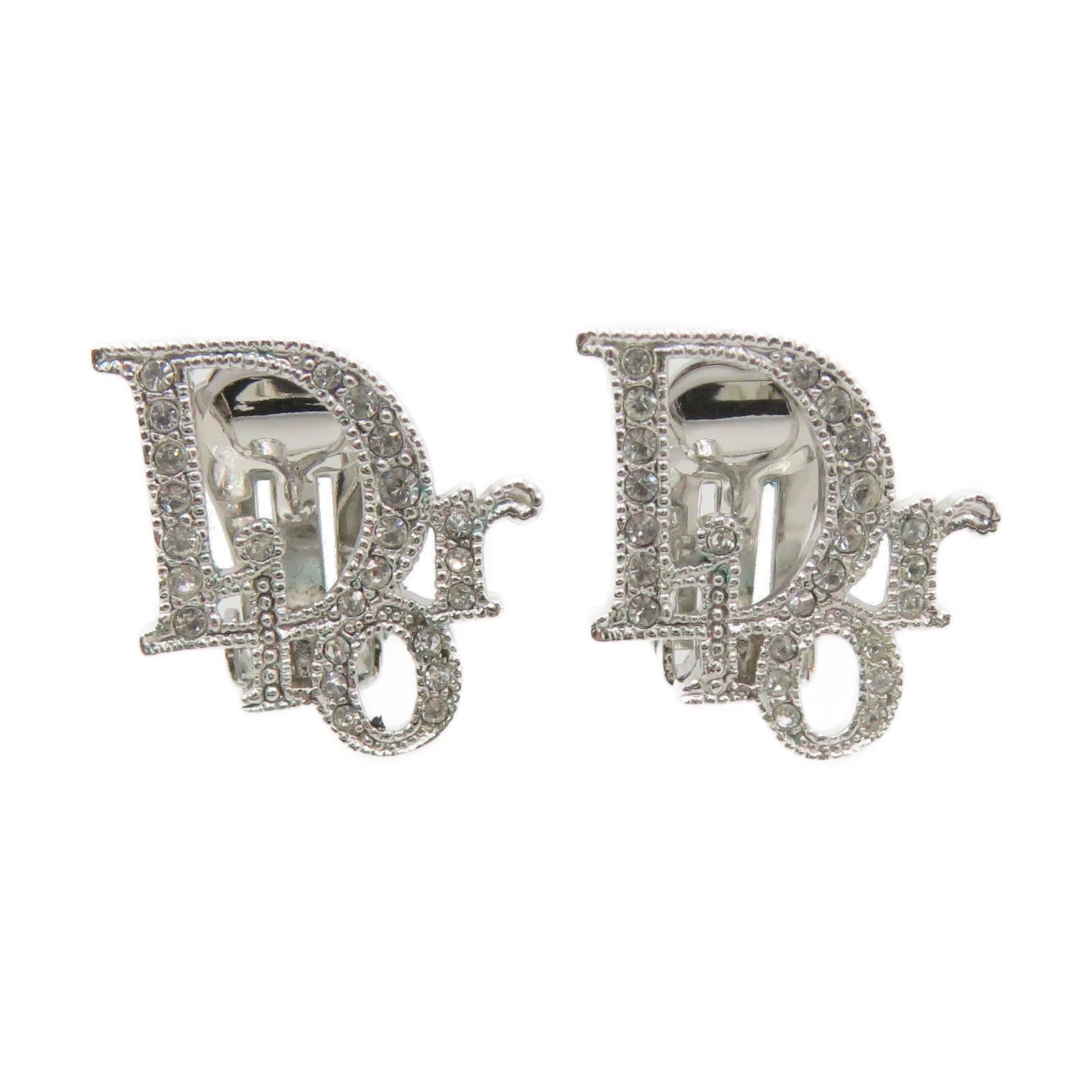 Dior Metal Earrings Silver