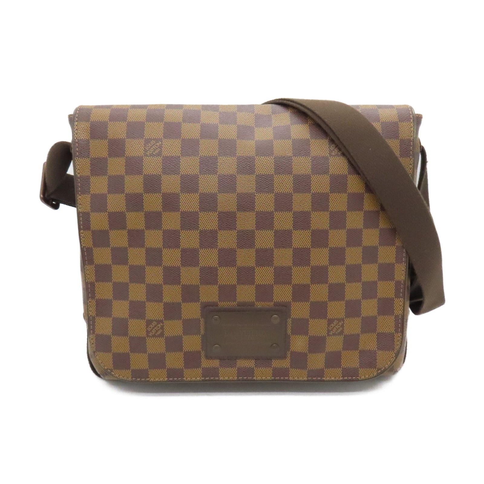 Louis-Vuitton-Damier-Ebene-Brooklyn-MM-Messenger-Bag-N51211