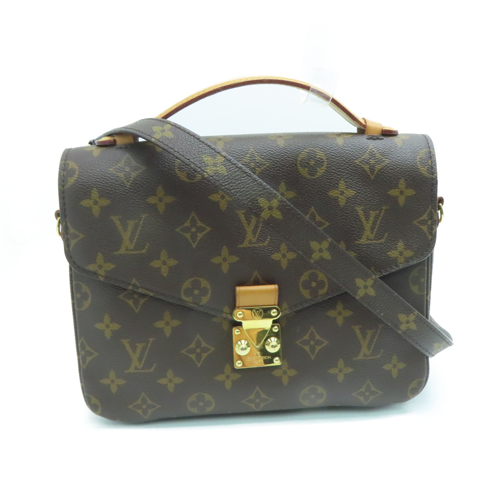 LV Pochette Metis with Hermes Twilly handle