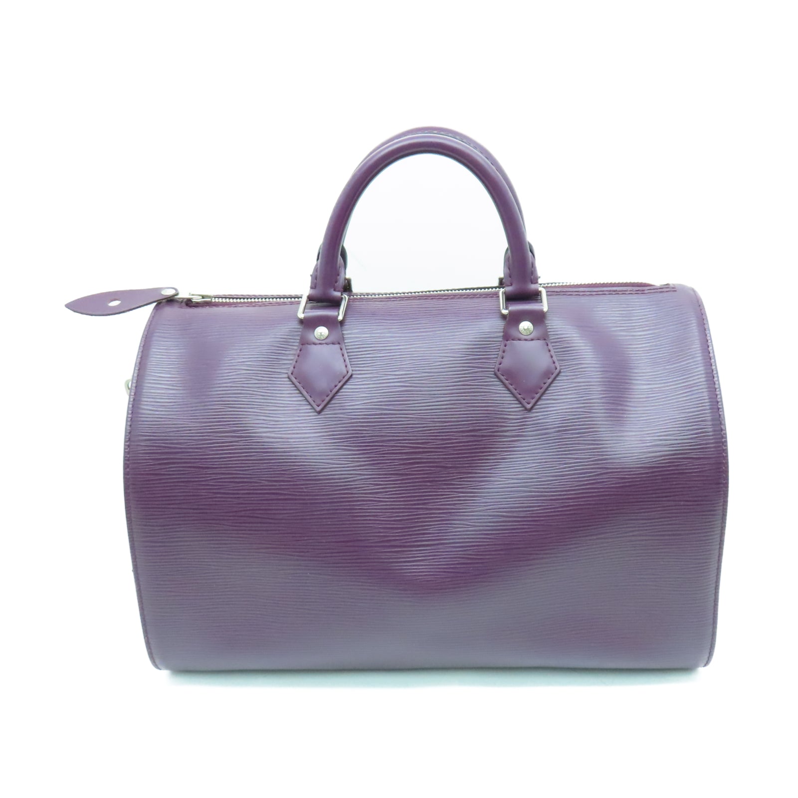 Louis Vuitton Speedy Epi 35 Purple in Leather with Silver-tone - US