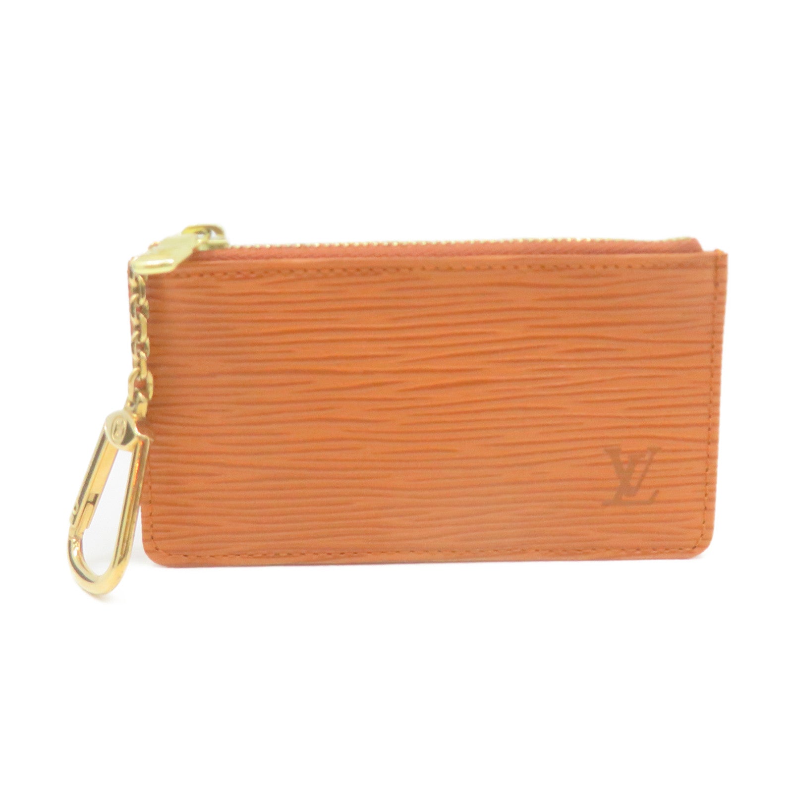 Louis Vuitton Key Pouch Cles - Tassil Yellow EPI Leather