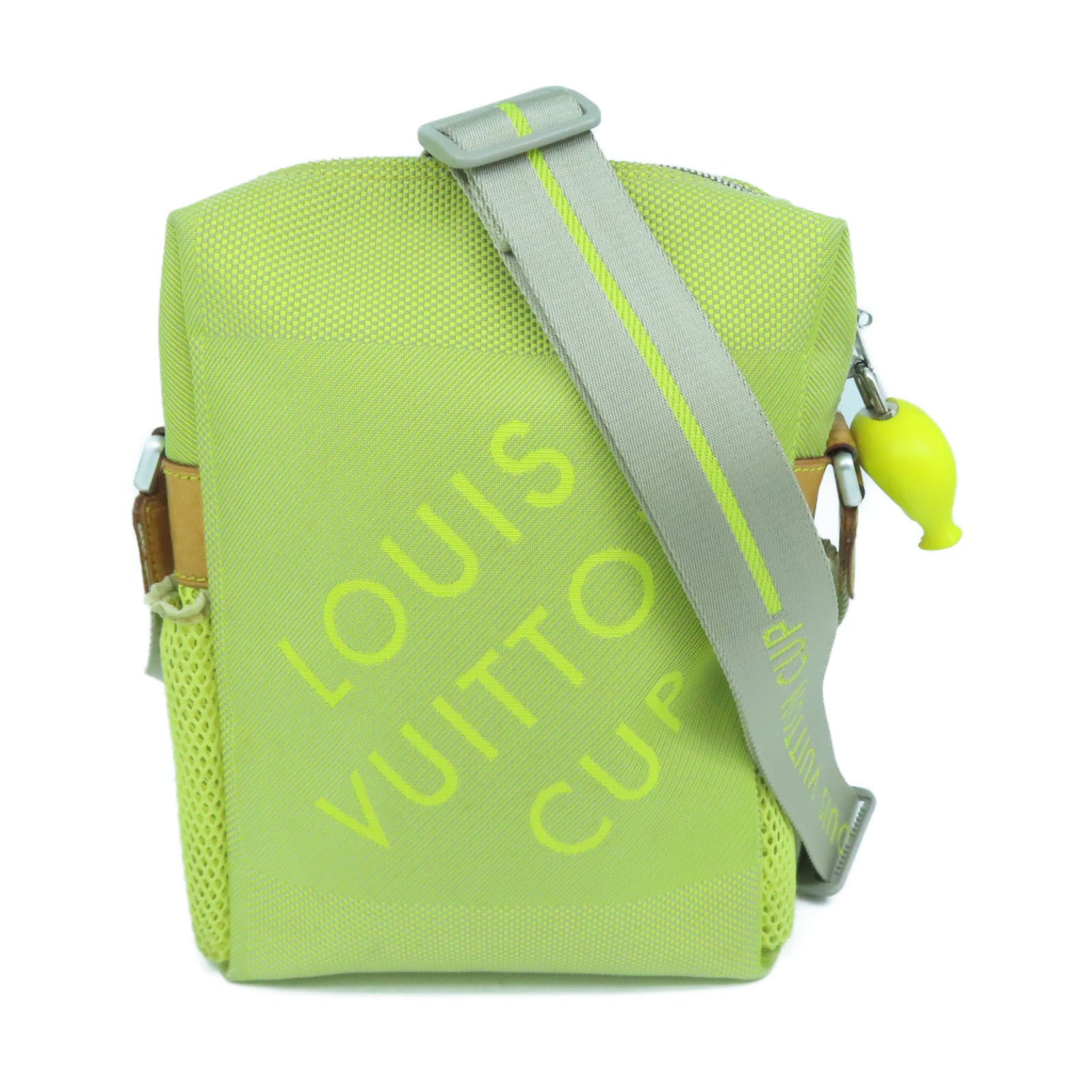 Green Louis Vuitton Damier Geant LV Cup Weatherly Crossbody Bag