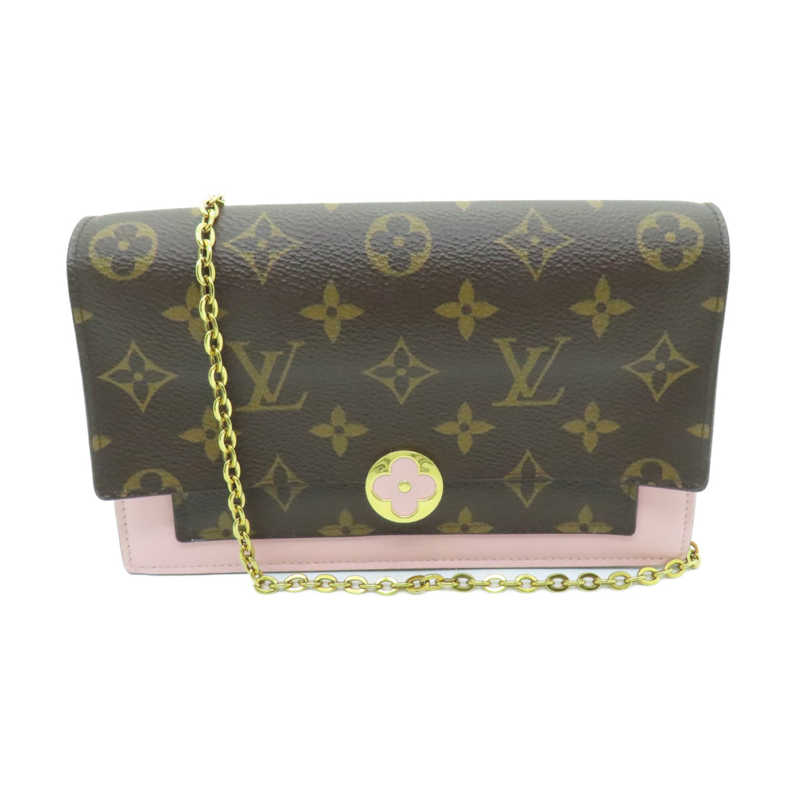 Louis Vuitton Flore Chain Wallet