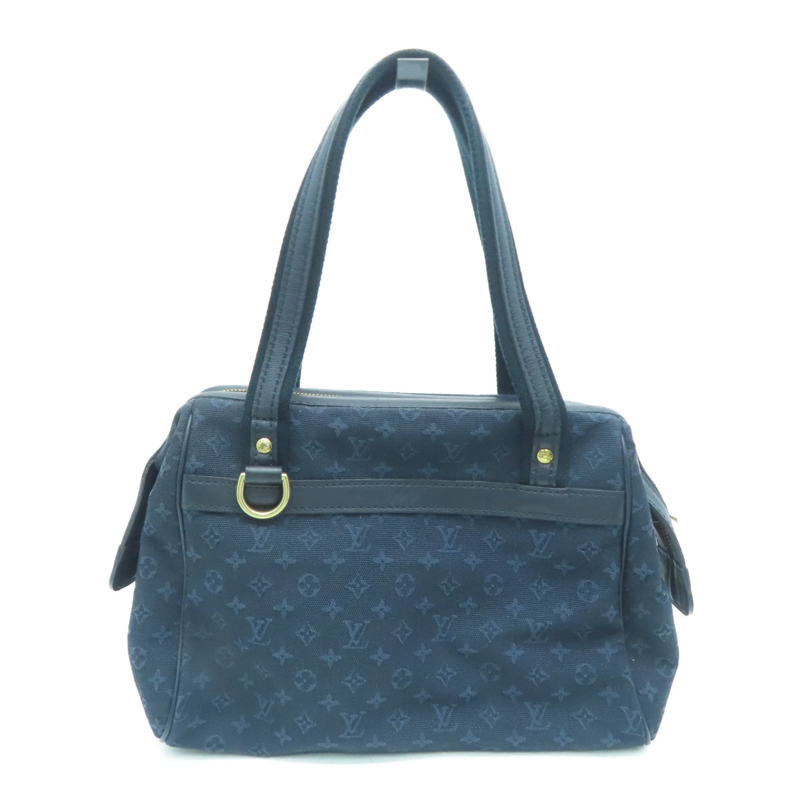 Louis Vuitton Mini Monogram Blue Josephine PM Satchel Bag