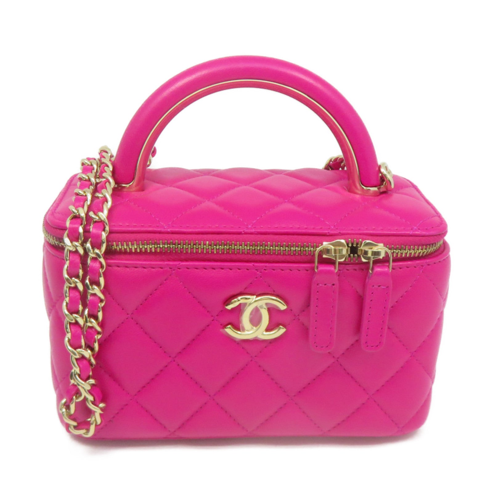 CHANEL * 1995 Heart Vanity Handbag