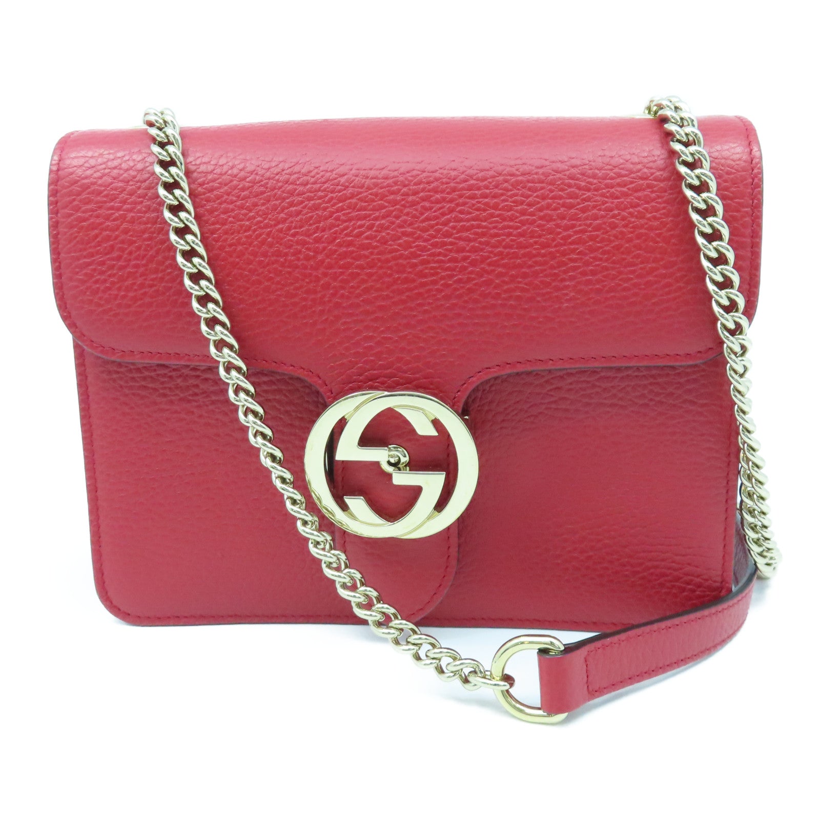 Gucci interlocking leather hot sale crossbody bag