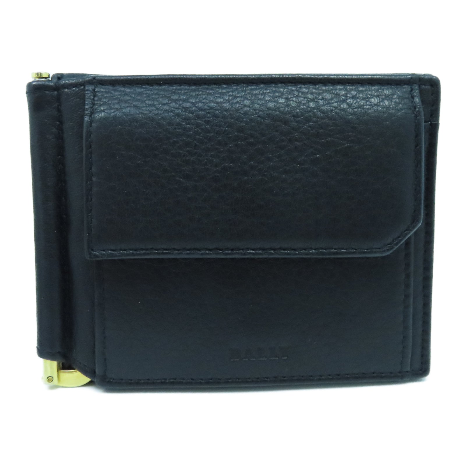 Bally Leather Money Clip Wallet In Black, ModeSens