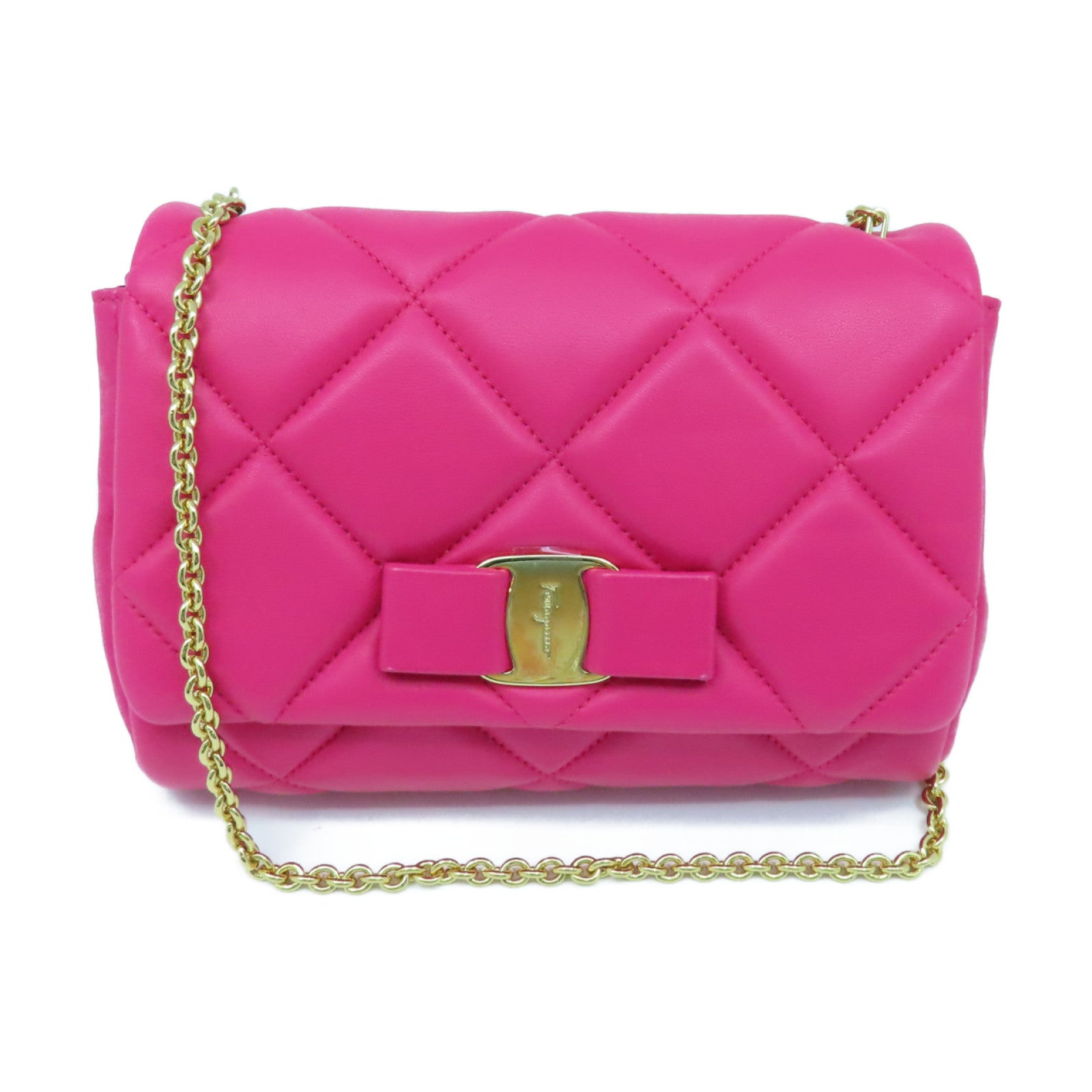 Pink ferragamo outlet bag