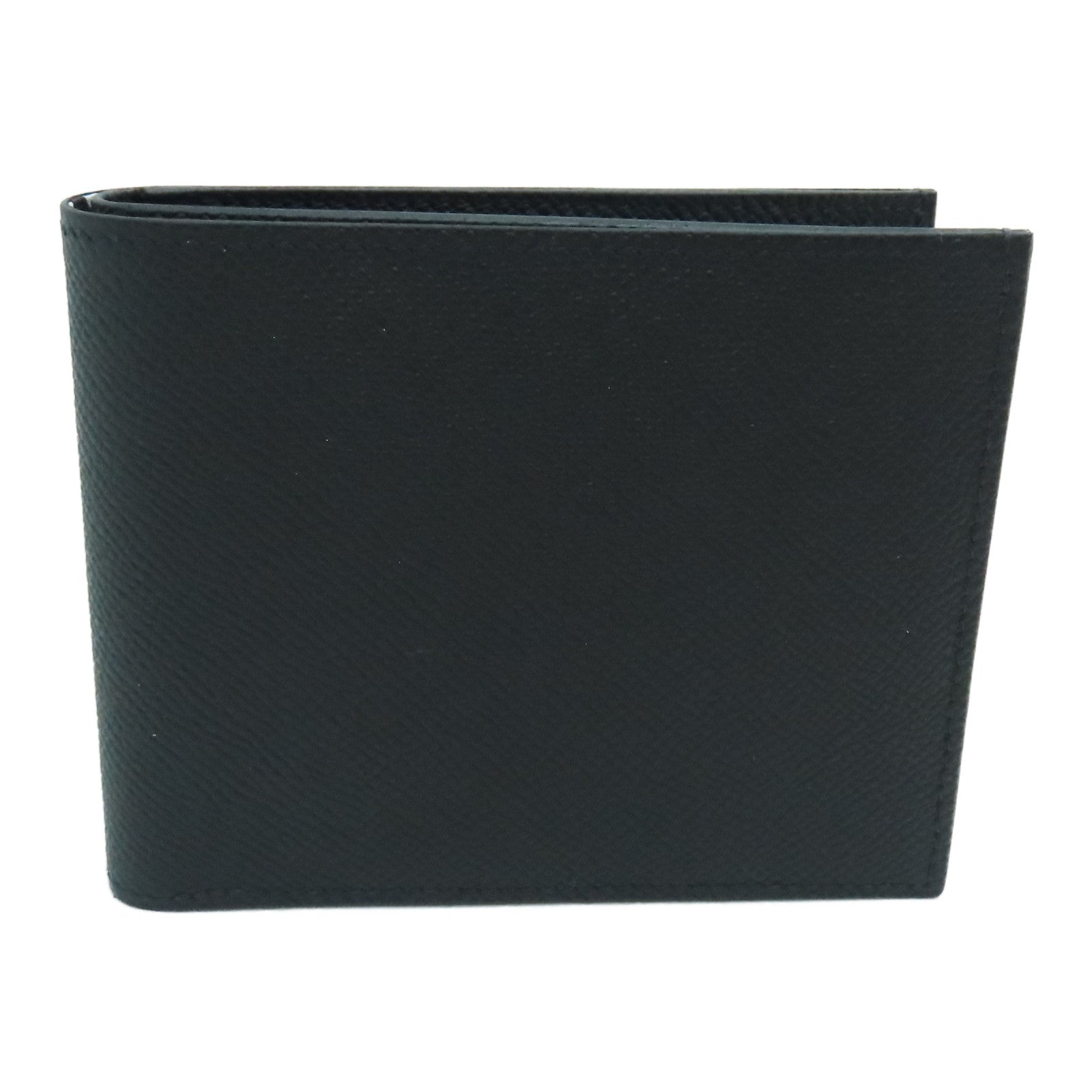 HERMES CITIZEN TWILL Card Holder - Black. Used and Excellent