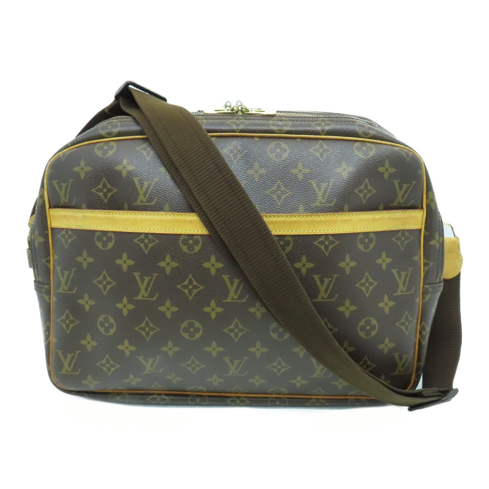 Louis Vuitton Monogram Reporter GM Messenger Bag