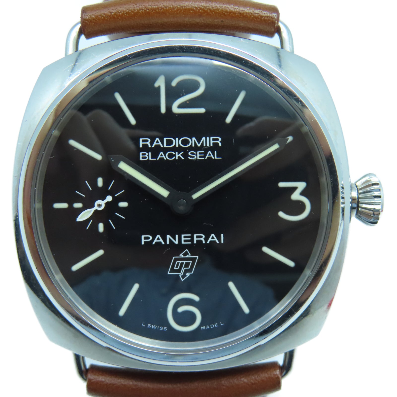 PANERAI Radiomir Stainless Steel Watch Automatic Movement Black