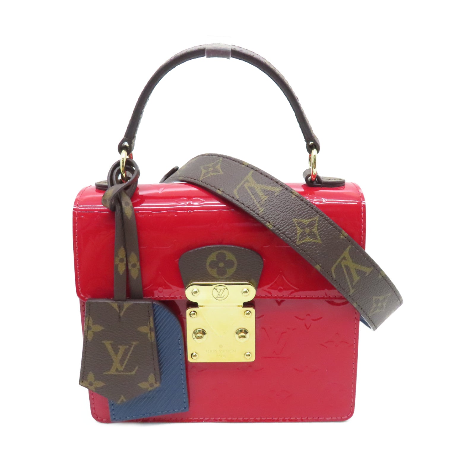 Louis Vuitton LV Monogram Vernis Spring Street - Red Handle Bags
