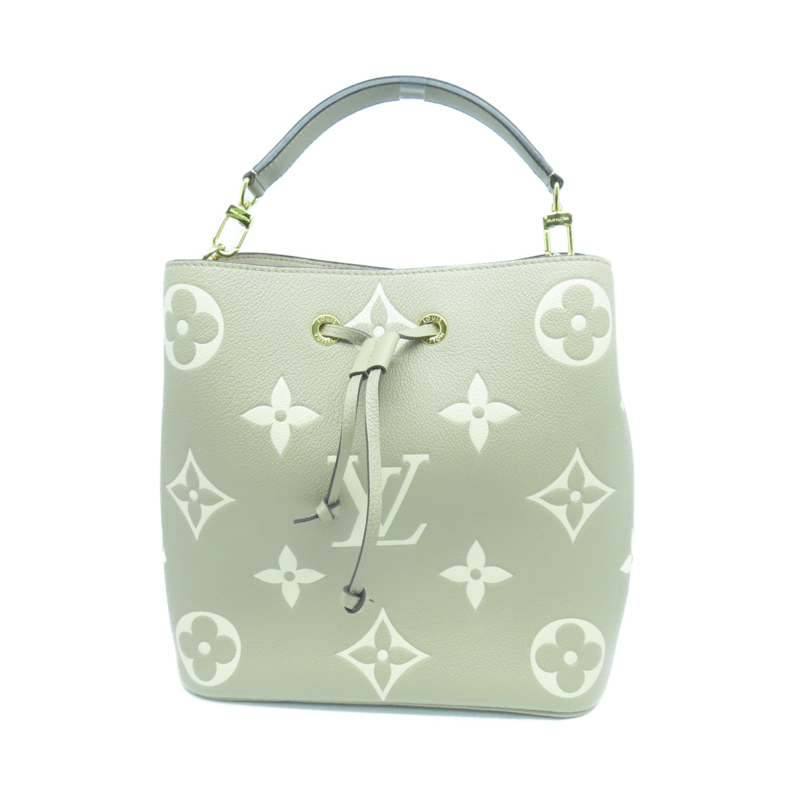 LOUIS VUITTON Monogram Empreinte Neonoe MM Handle Shoulder Bag Beige –  Brand Off Hong Kong Online Store