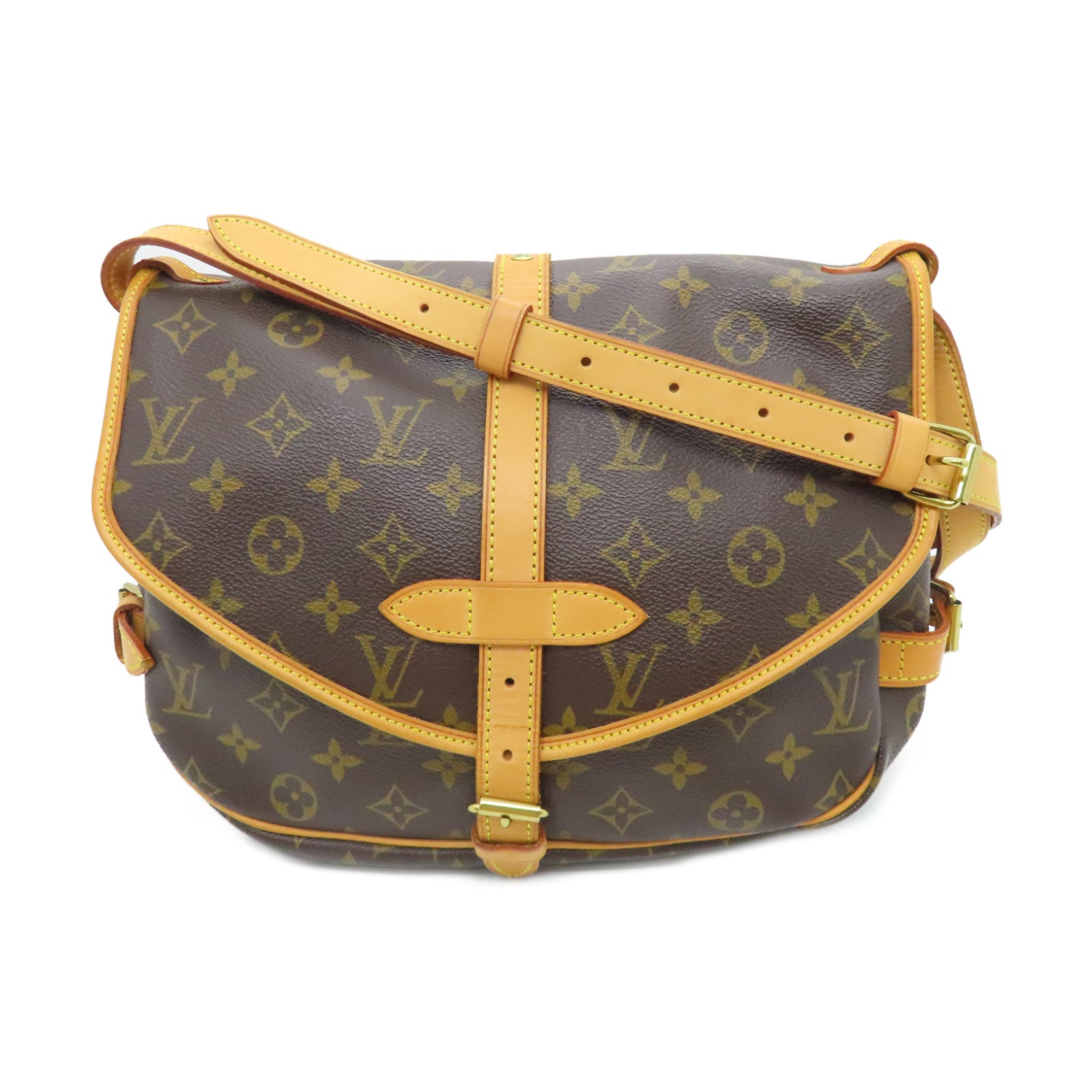 Louis Vuitton Monogram Saumur 30 Crossbody Bag M42256