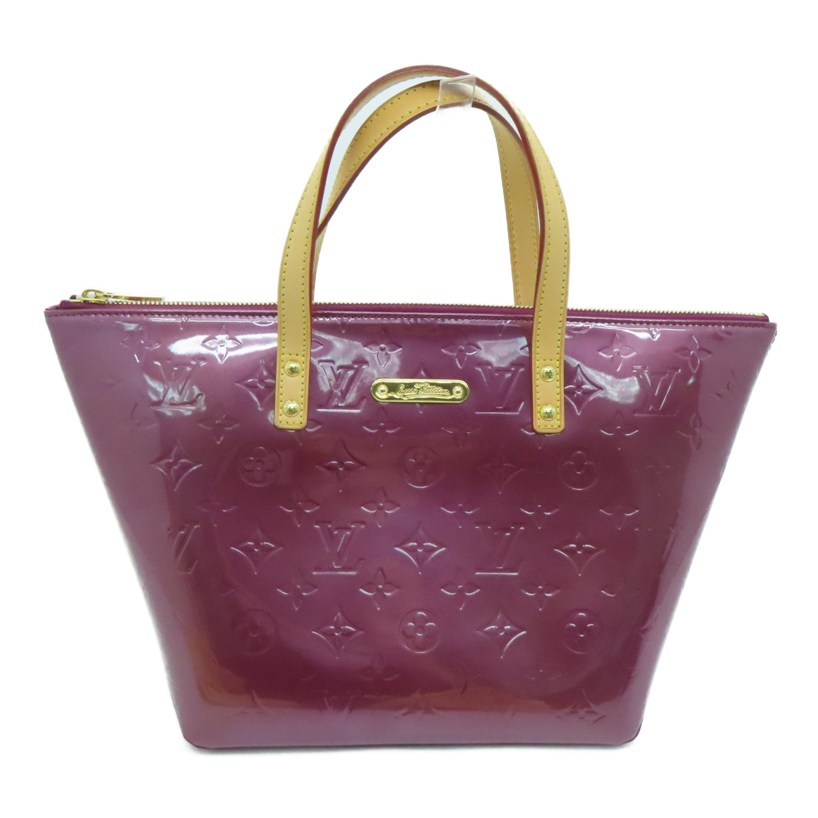 Louis Vuitton Amarante Monogram Vernis Bellevue Red Wine PM Bag