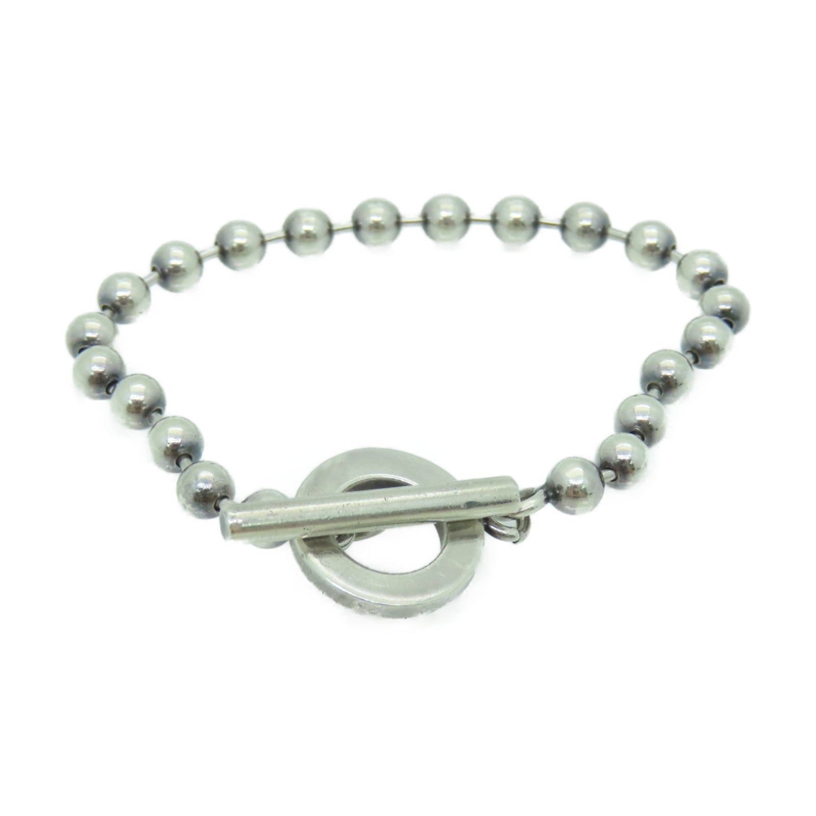 Gucci silver boule on sale bracelet