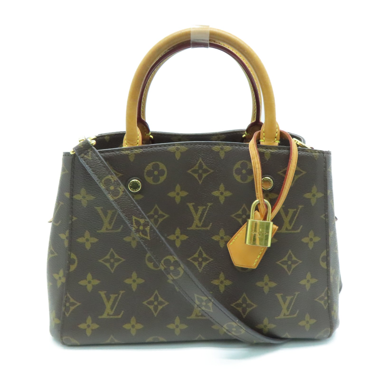 LOUIS VUITTON Montaigne BB Handbag Shoulder Bag M41055