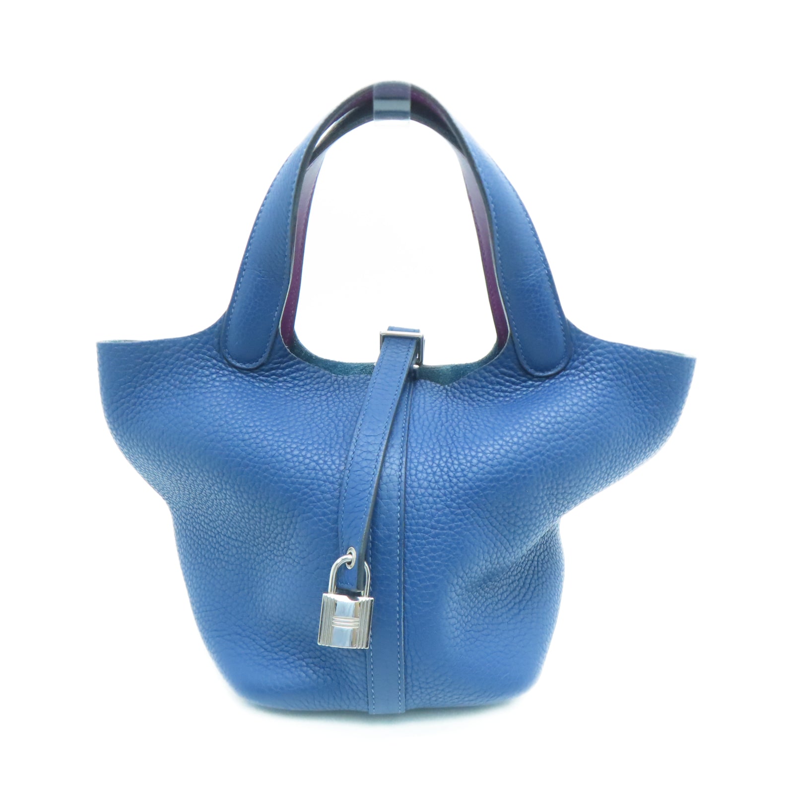 Hermes Picotin Lock 18 Taurillon Clemence Leather Hobo Bag