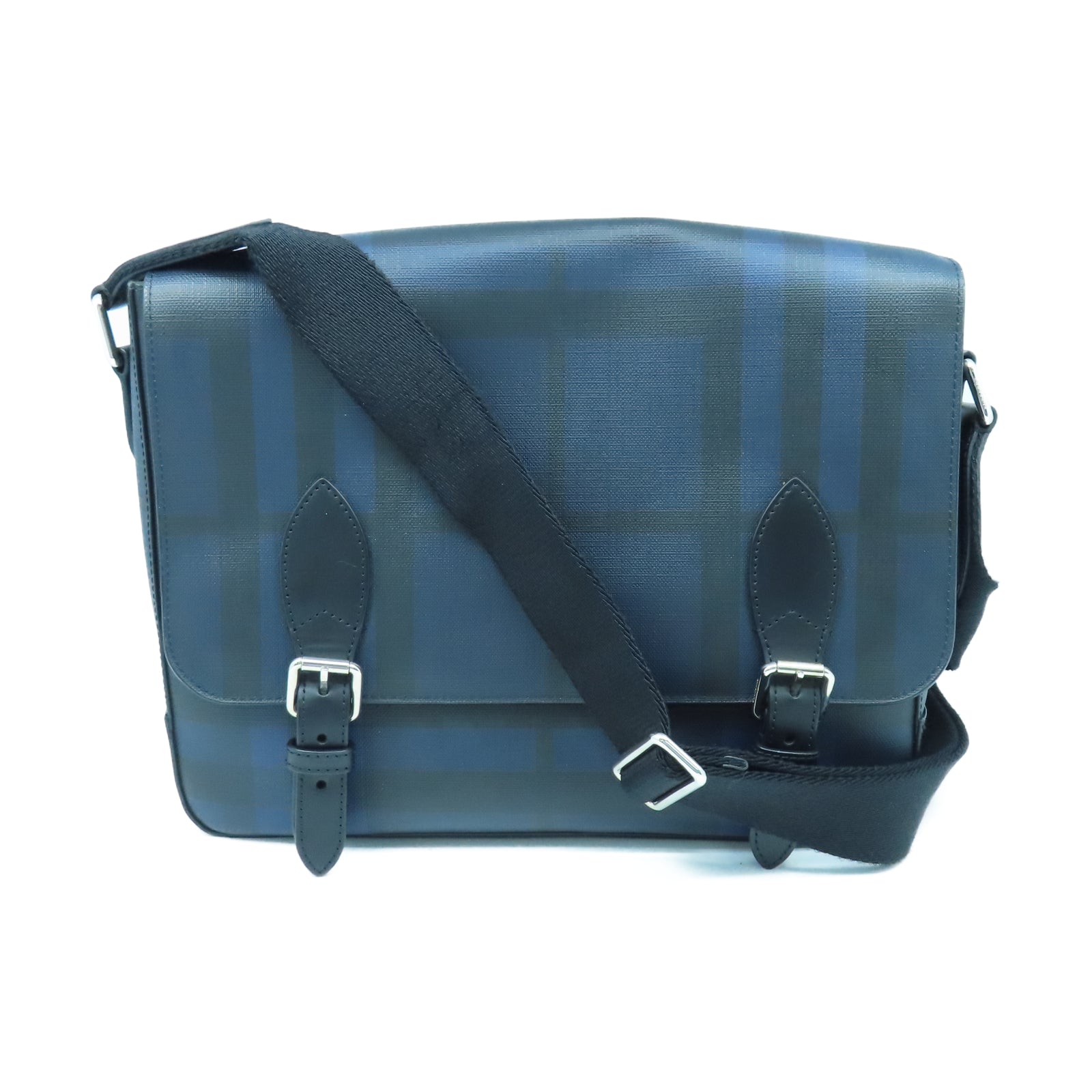 shoulder bag with logo burberry bag dark canvas blue