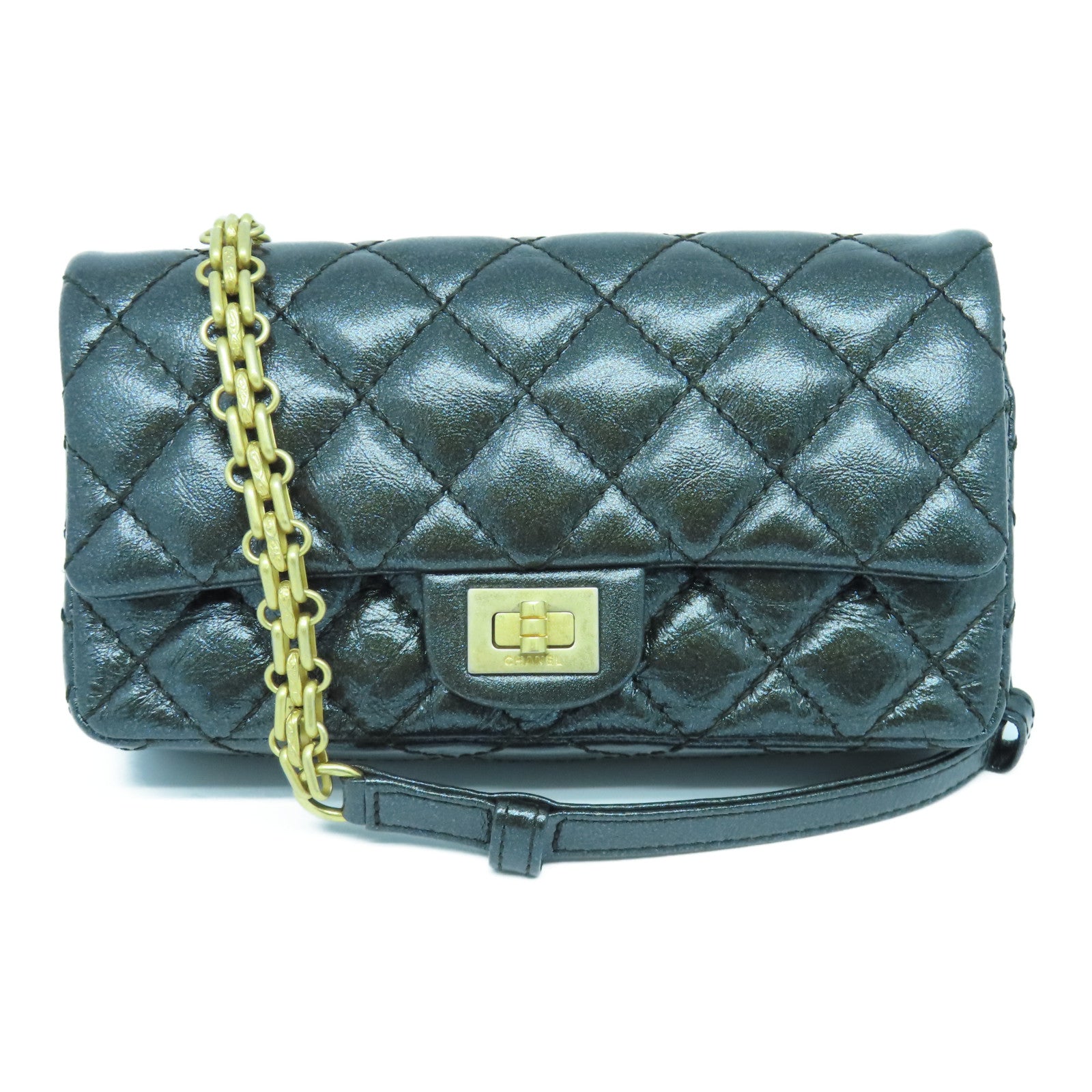 Chanel waist outlet bag black