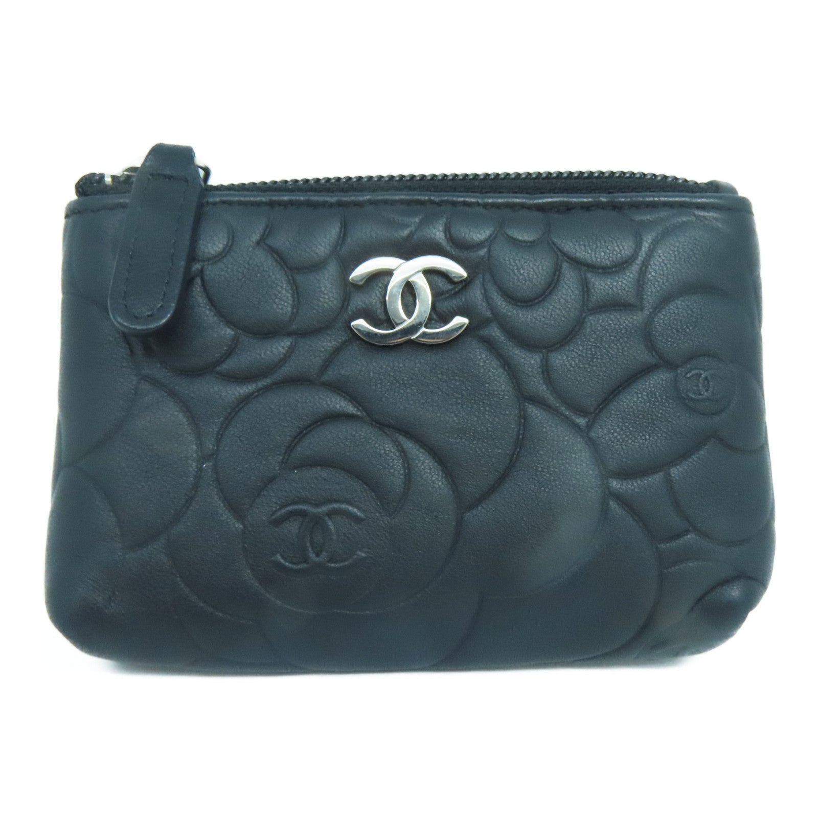 Chanel Womens Coin Cases, Black