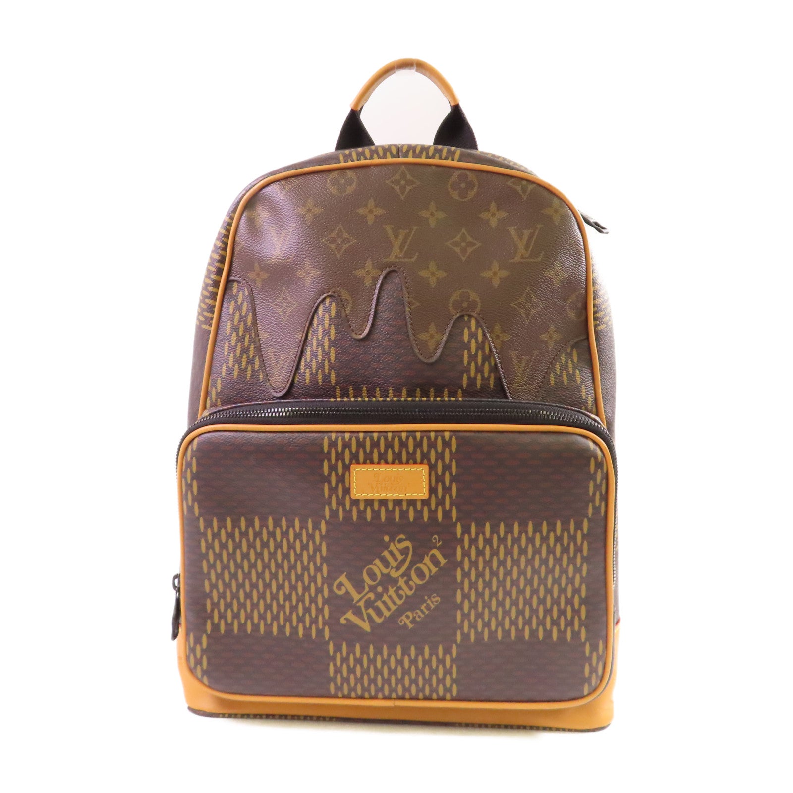 LOUIS VUITTON Damier/Monogram Nigo Campus Backpack背包啡色