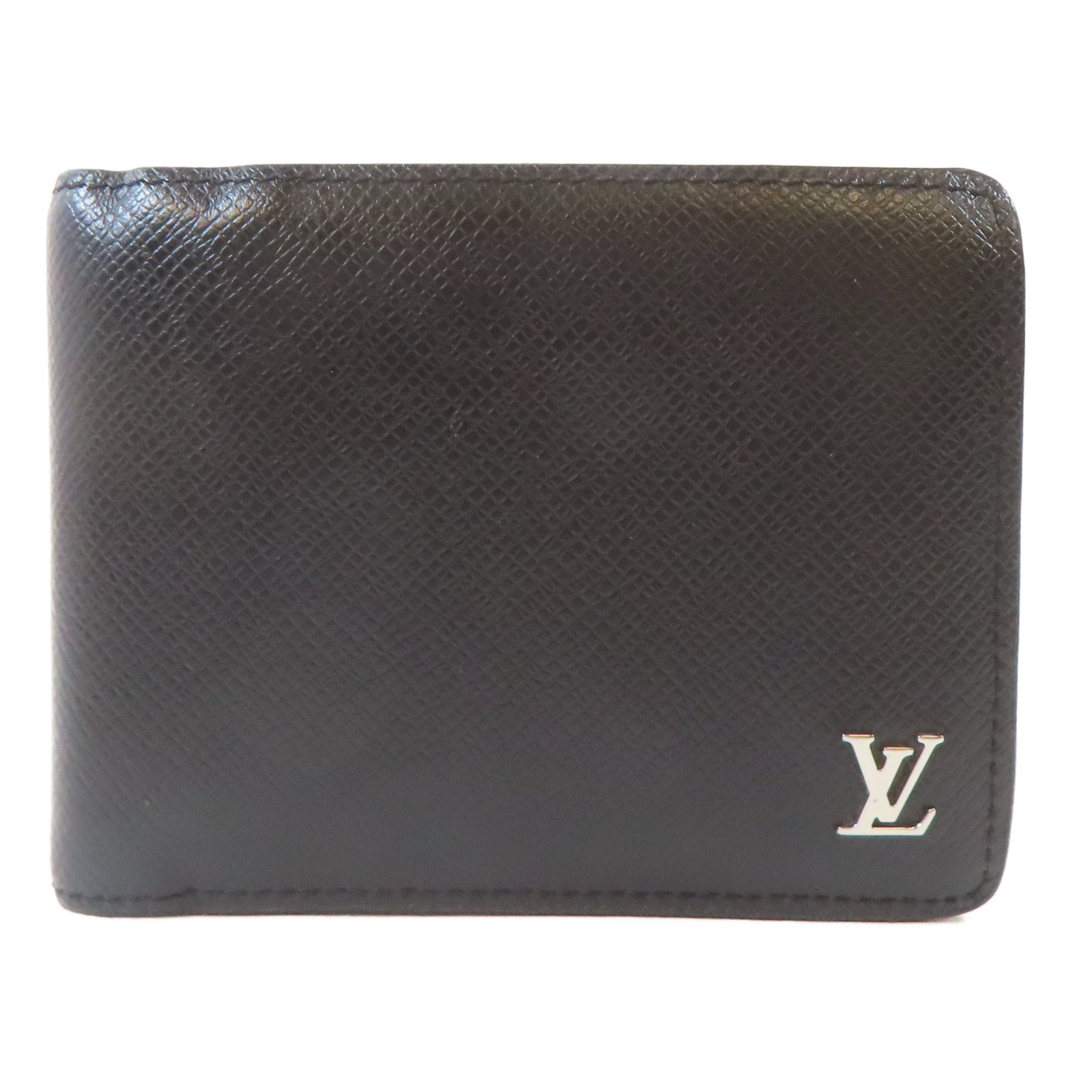 LOUIS VUITTON Taiga Multiple Wallet錢包黑色