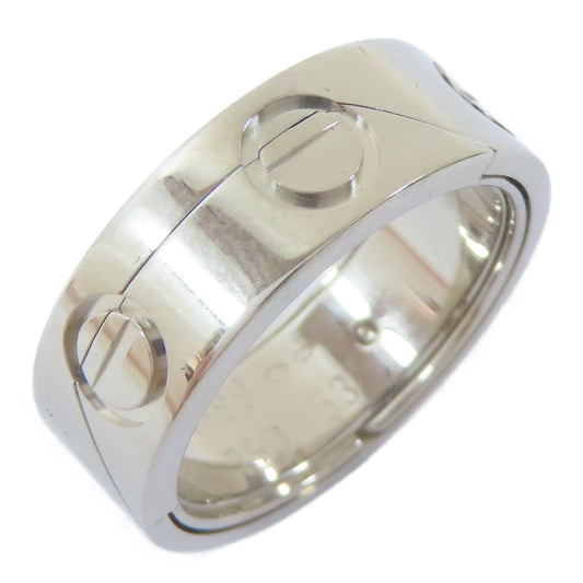 CARTIER 18K白金Astro Love Ring戒指Cartier#53/US#6.5