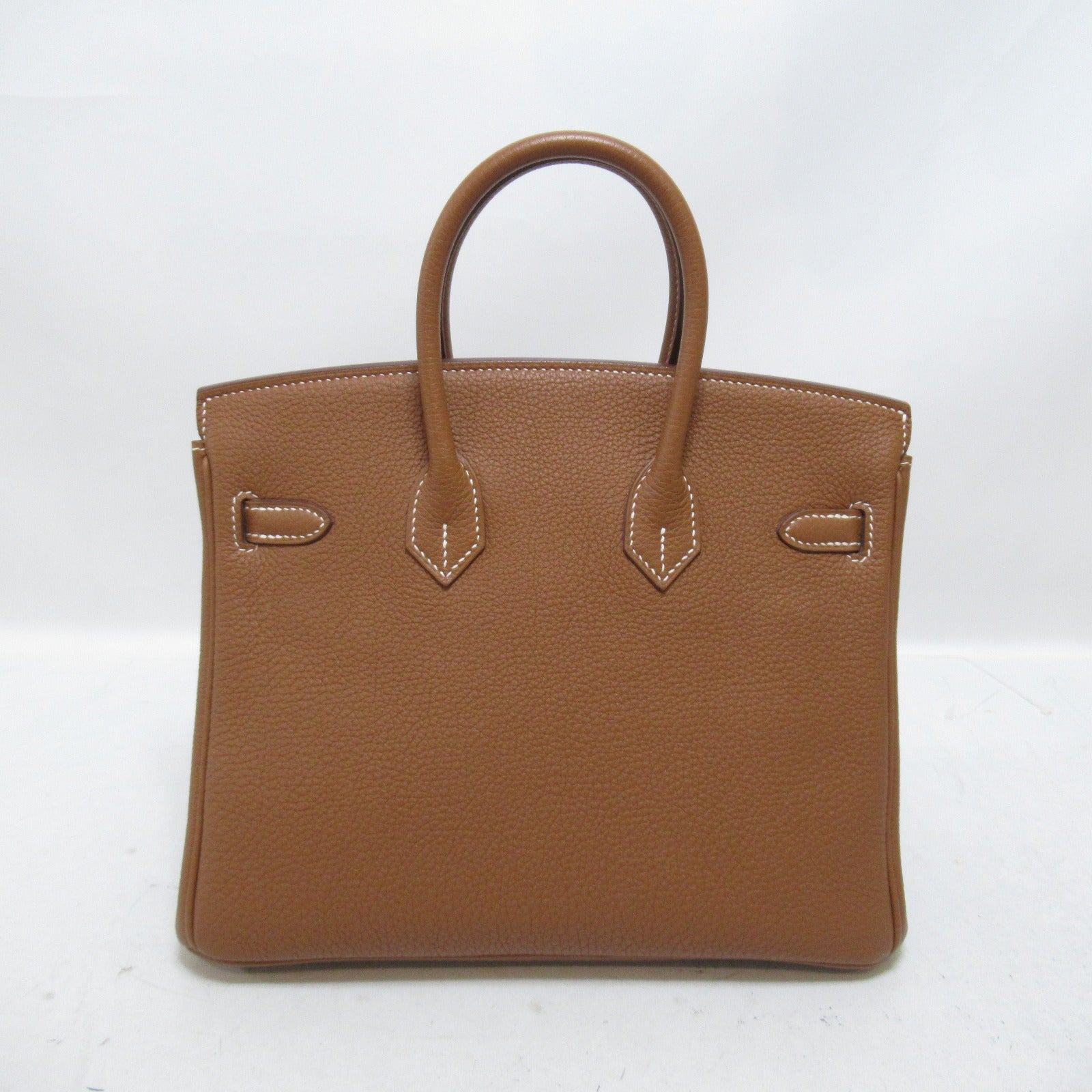 HERMES Togo Leather Birkin 25 Silver Buckle Hand Bag Gold/Brown – Brand Off  Hong Kong Online Store