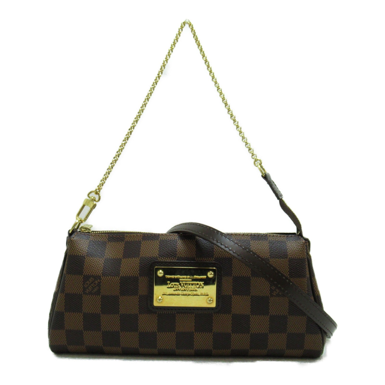 LOUIS VUITTON Damier Eva手挽肩背兩用袋啡色