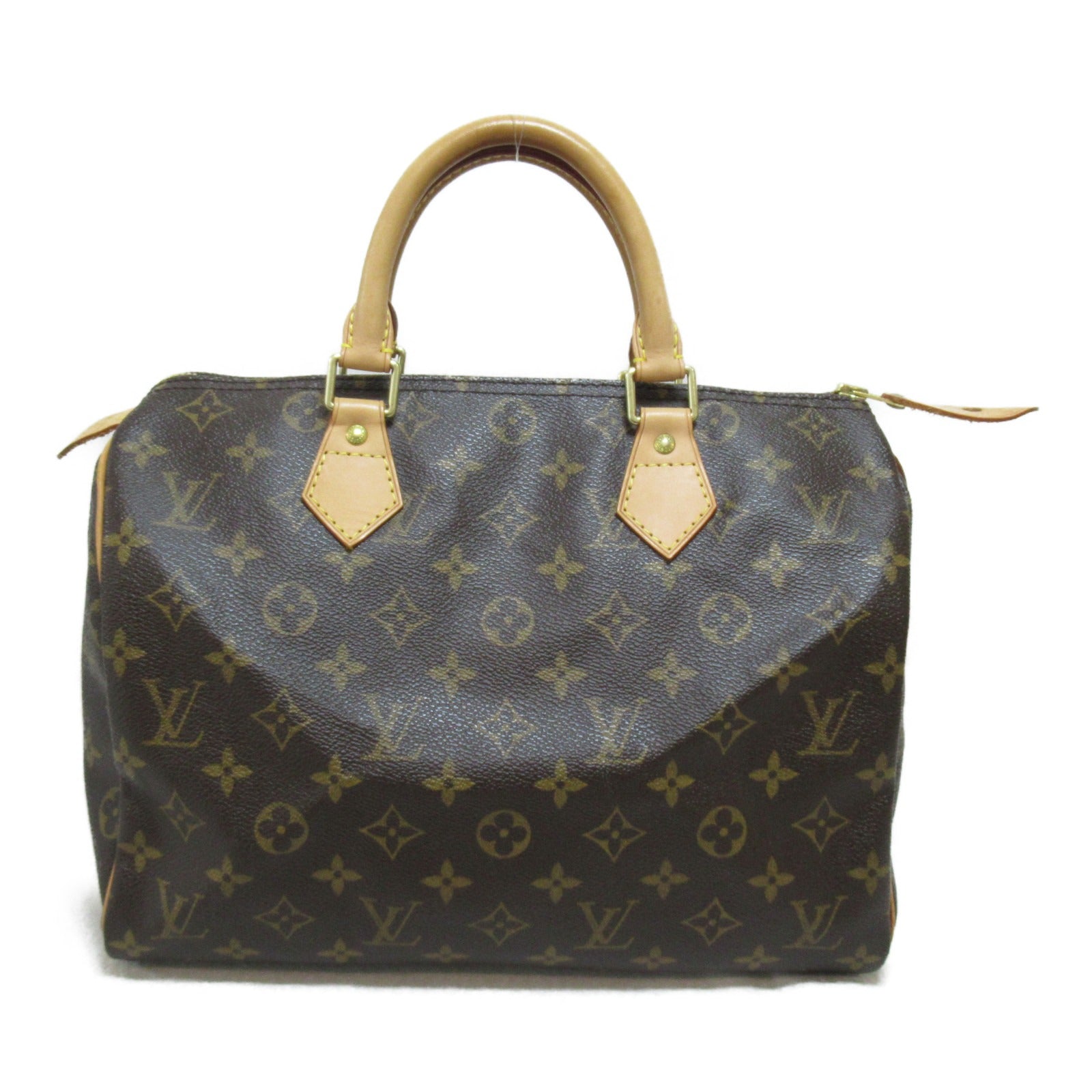 LOUIS VUITTON Monogram Speedy 30手挽袋啡色