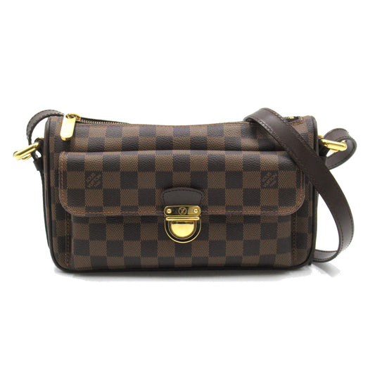 LOUIS VUITTON Dameir Ravello GM肩背袋啡色