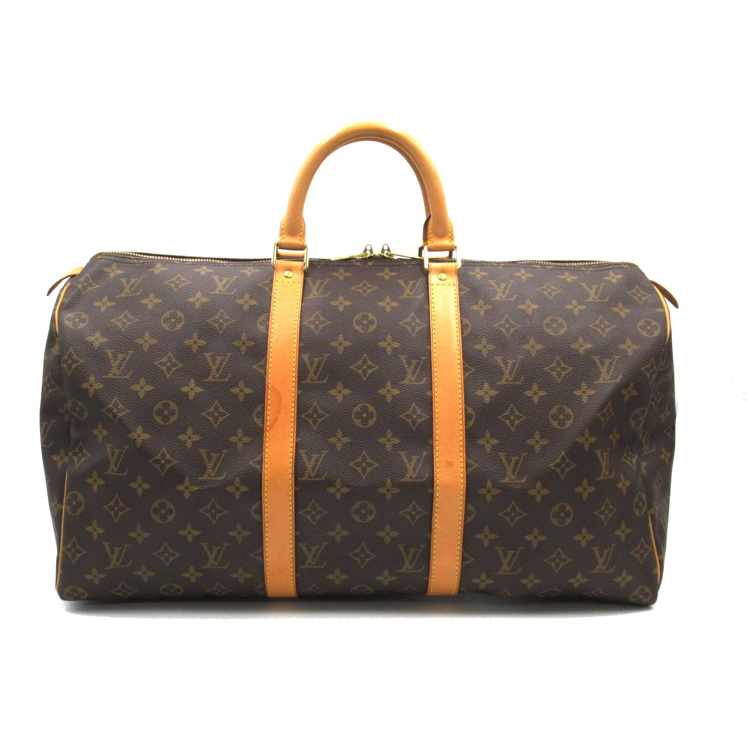 LOUIS VUITTON Monogram Keepall 50手挽袋啡色