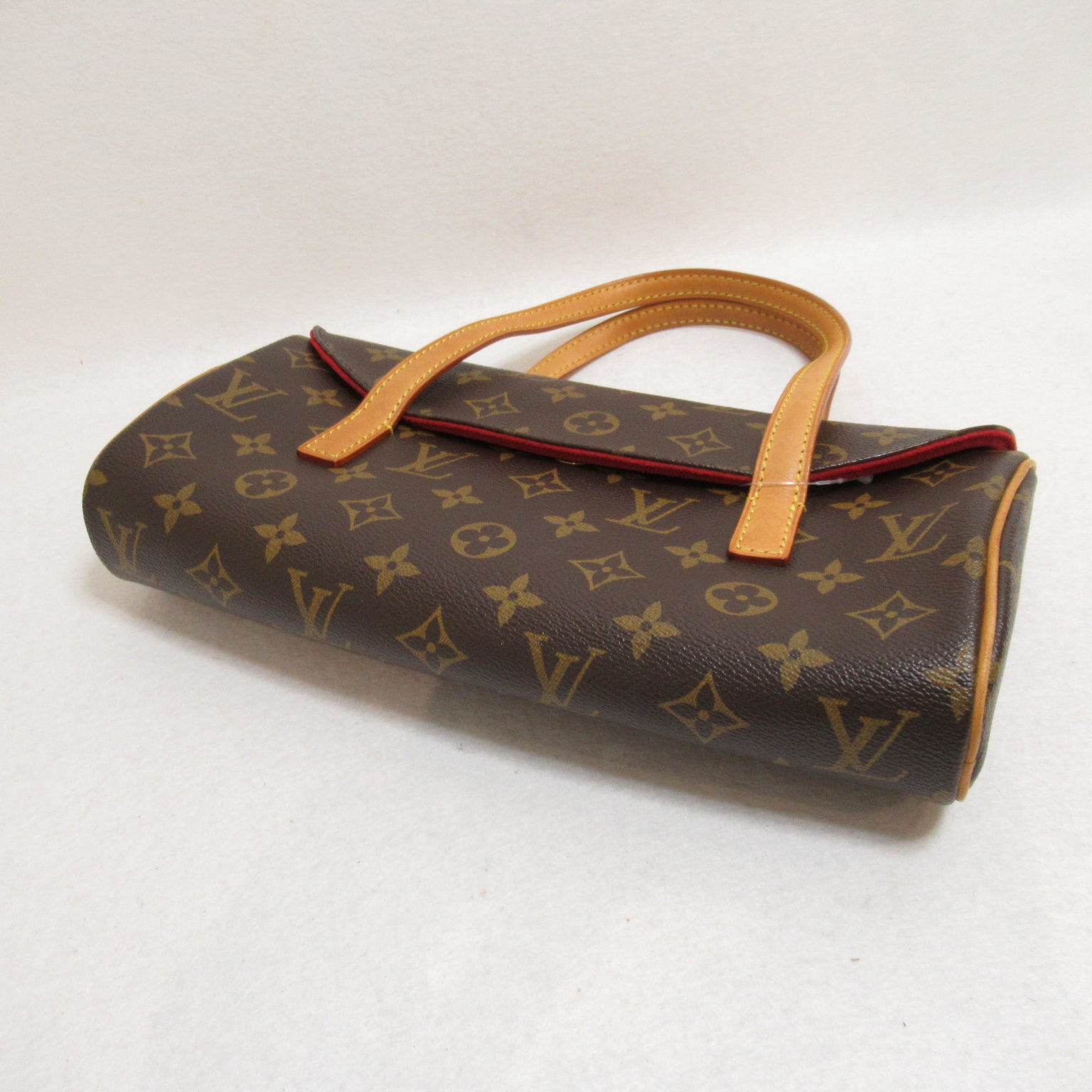 Louis Vuitton Louis Vuitton Monogram Sonatine M51902 Handbag PVC Leath –  NUIR VINTAGE