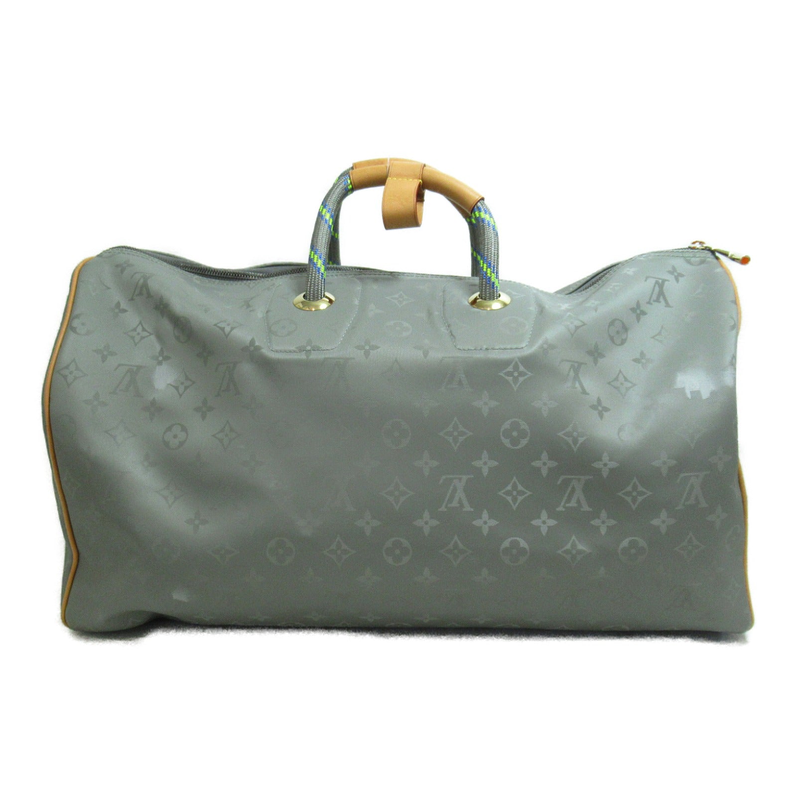 LOUIS VUITTON Monogram Titanium Keepall 50 Bandoulie Brand Off Hong Kong Online Store