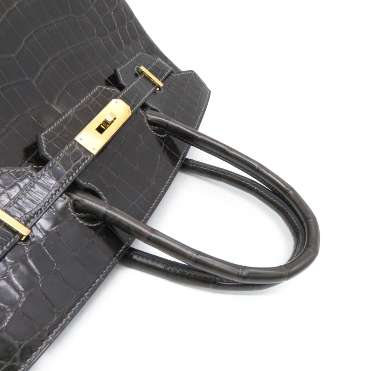 HERMES [Sharp Discount] Crocodile Niloticus Leather Birkin 30 Gold Buc –  Brand Off Hong Kong Online Store