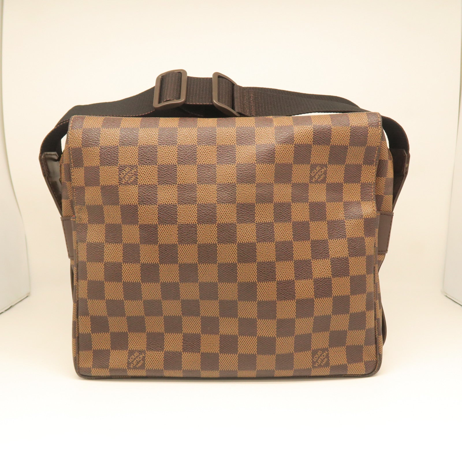 LOUIS VUITTON Damier Cabas Rivington Gold Buckle Shoulder Bag Brown – Brand  Off Hong Kong Online Store
