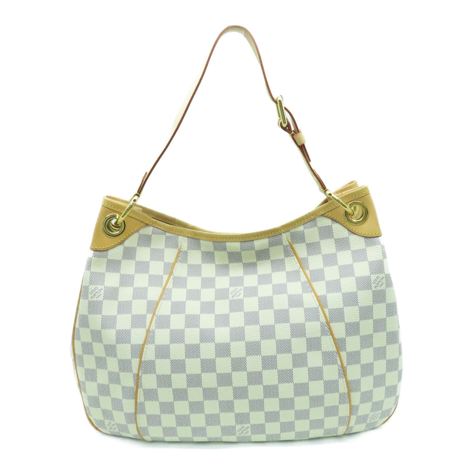 LOUIS VUITTON Galliera PM Shoulder Hand Bag N55215 Damier Azur Used Women LV