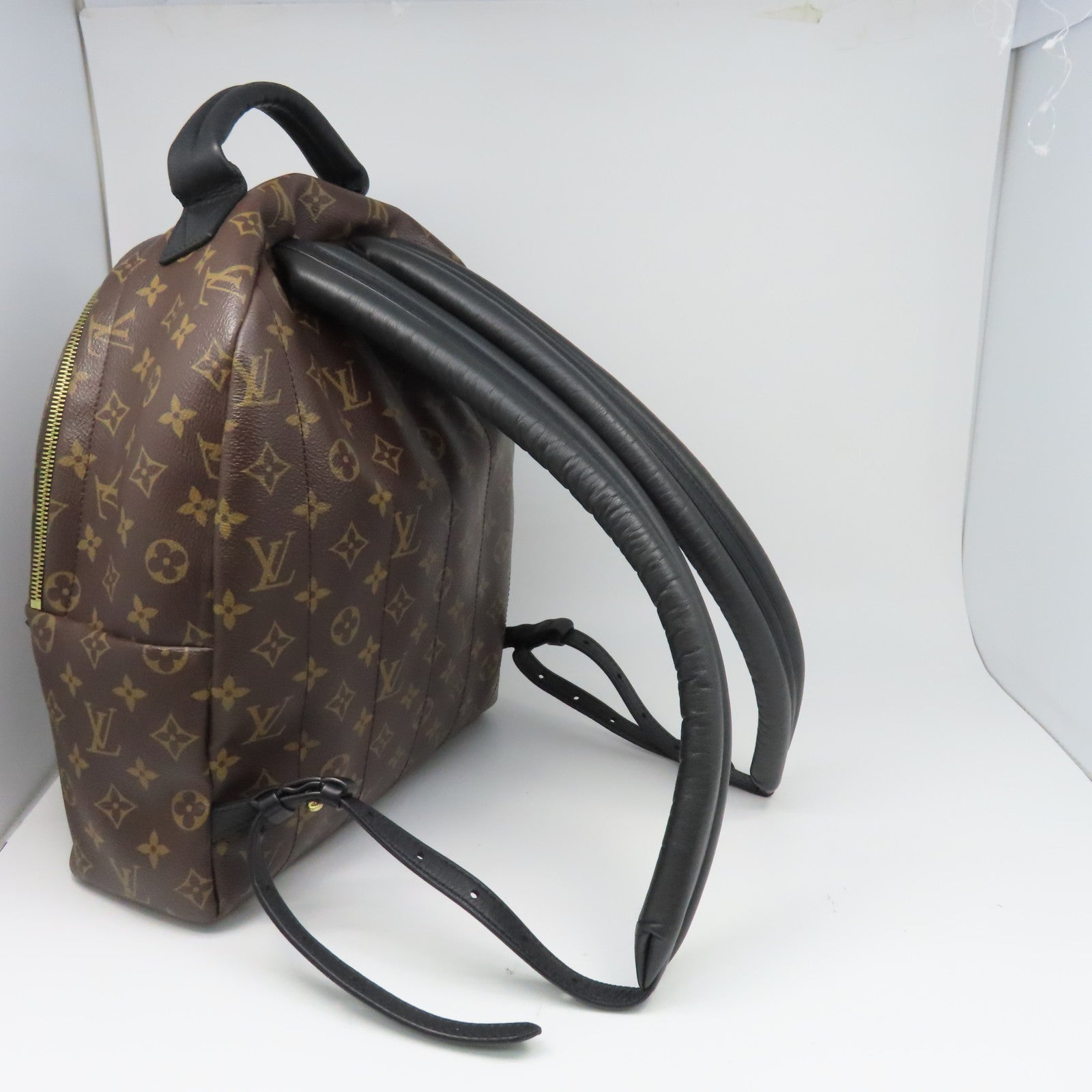 LOUIS VUITTON Monogram Plam Springs PM Backpack Brown with Gold Buckle –  Brand Off Hong Kong Online Store